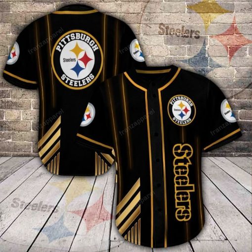 Pittsburgh Steelers Personalized 3d Baseball Jersey 20