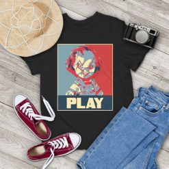 Play Chucky Horror Character Halloween Hope Vintage T-Shirt