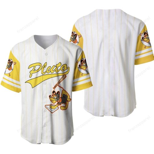 Pluto Personalized 3d Baseball Jersey