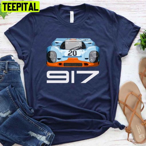 Porsche 917 1971 No 20 Unisex T-Shirt