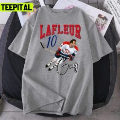 Portrait Of Guy Lafleur Hockey Player Unisex T-Shirt