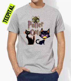 Potter Cats Art Unisex T-Shirt