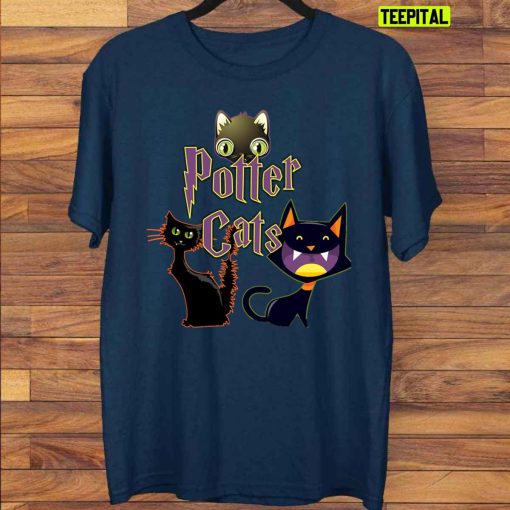 Potter Cats Art Unisex T-Shirt