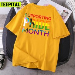 Pride Month Demon Support Lgbtq In Pride Month Unisex T-Shirt