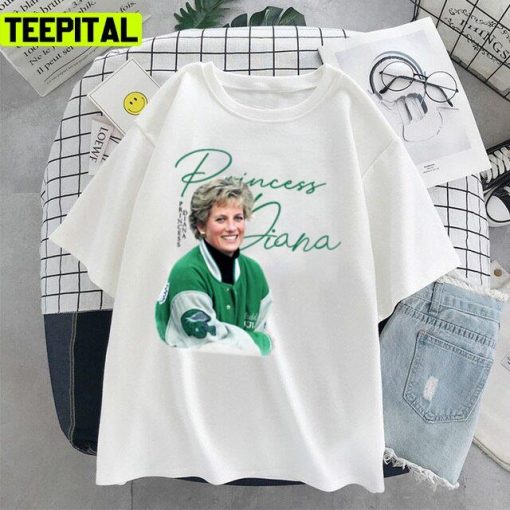 Princess Diana The Philadelphia Eagles Jacket Unisex T-Shirt