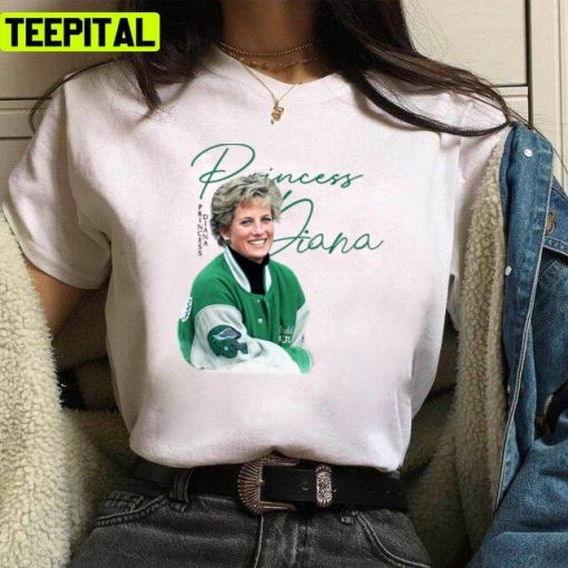 Princess Diana The Philadelphia Eagles Jacket Unisex T-Shirt