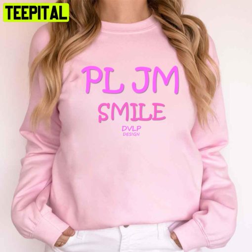 Purple Style Pl Jm Smile Unisex T-Shirt