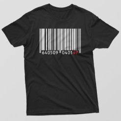 Reality Glitch Mens 47 Barcode T-Shirt