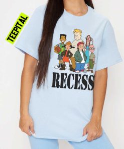 Recess Cartoon Series Vintage Unisex T-Shirt