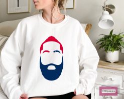 Red And Blue Digital Style James Harden Philadelphia 76ers NBA Basketball Unisex T-Shirt