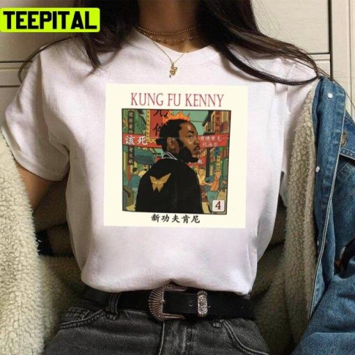 Retro Art Kendrick Lamar Kung Fu Kenny Design Unisex T-Shirt