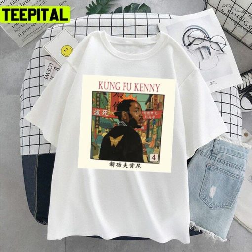 Retro Art Kendrick Lamar Kung Fu Kenny Design Unisex T-Shirt