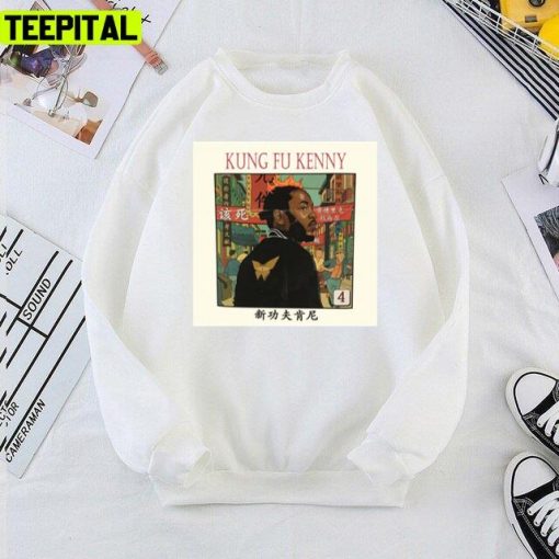 Retro Art Kendrick Lamar Kung Fu Kenny Design Unisex T-Shirt