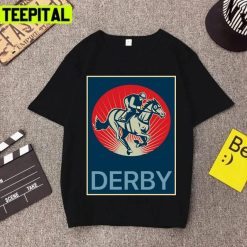 Retro Kentucky Derby Horse Racing Unisex T-Shirt