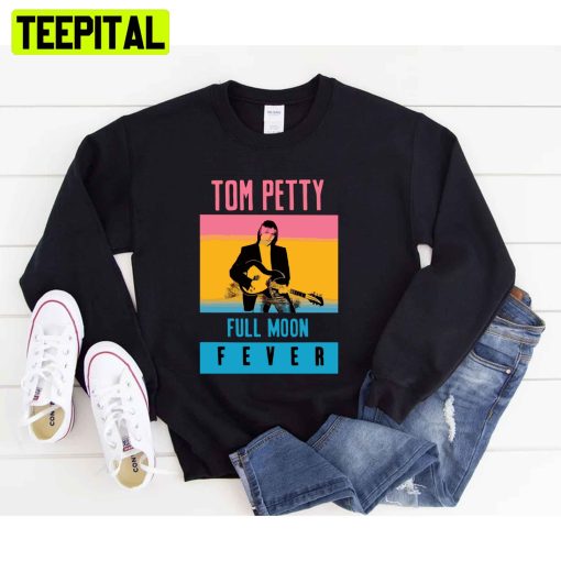 Retro Tom Petty Full Moon Tom Unisex T-Shirt