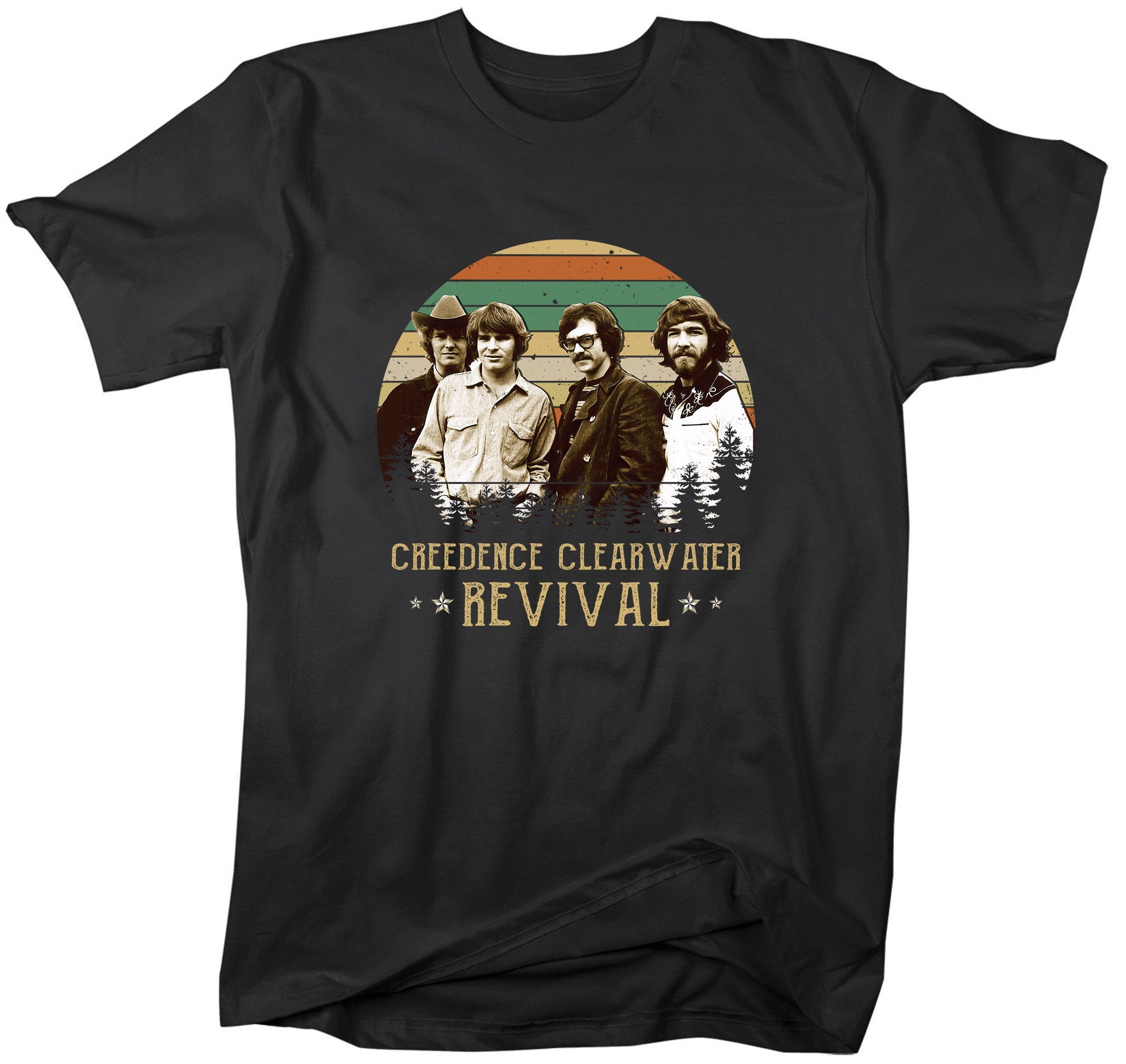 Retro Vintage Creedence Clearwater Revival Unisex T-Shirt