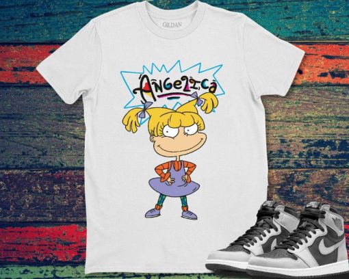 Rugrats Angelica Cute Funny Cartoon Unisex Gift T-Shirt