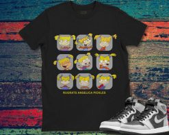 Rugrats Angelica Pickles Moods Box Up Funny Face Unisex T-Shirt