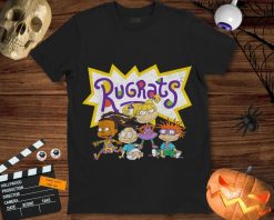 Rugrats Chuckie Angelica Funny Characters Poster Unisex Gift T-Shirt