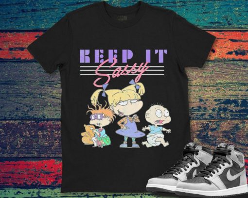 Rugrats Keep It Sassy Funny Cartoon Unisex Gift T-Shirt