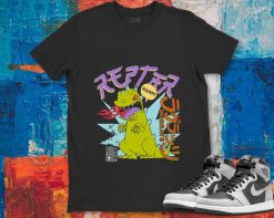 Rugrats Reptar City Destruction Cartoon Unisex Gift T-Shirt