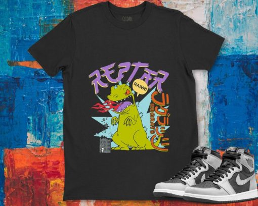 Rugrats Reptar City Destruction Cartoon Unisex Gift T-Shirt