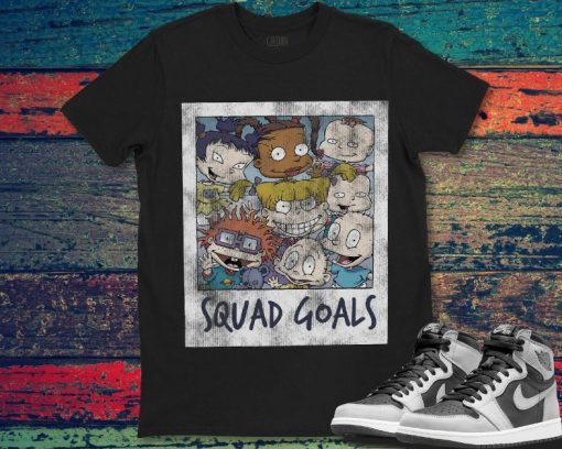 Rugrats Squad Goals Funny Cartoon Unisex Gift T-Shirt