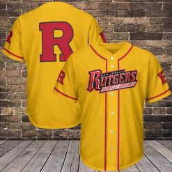 Rutgers Scarlet Knights Personalized 3d Baseball Jersey 260