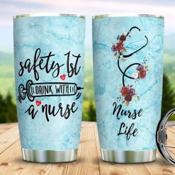 Safety 1st Drink With A Nurse Funny Stainless Steel Cup