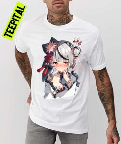 Sakamata Chloe Heart Pupils New Years Holox Hololive Unisex T-Shirt