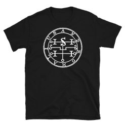 Seal of Andromalius Sigil Talisman Demon Circle Short-Sleeve Unisex T-Shirt