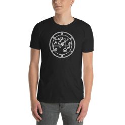 Seal of Beleth Bileth Bilet Sigil Talisman Demon Circle Short-Sleeve Unisex T-Shirt