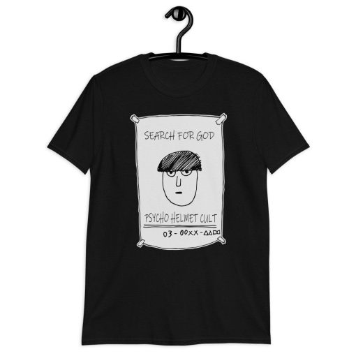 Searching For God Psycho Helmet Cult Shirt