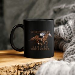 Secretariat 1973 Triple Crown Ceramic Coffee Mug