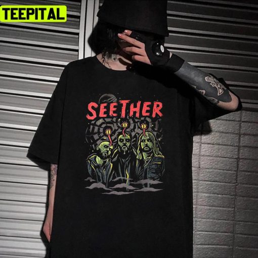 Seether Band Full Album Logo Design Unisex T-Shirt