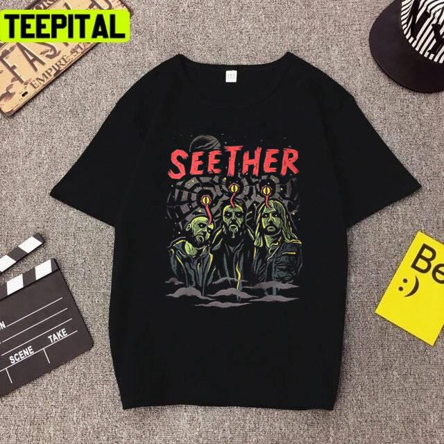 Seether Band Full Album Logo Design Unisex T-Shirt