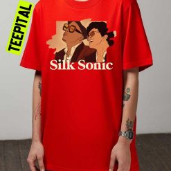 Silk Sonic Bruno Mars And Anderson Paak Art Unisex T-Shirt