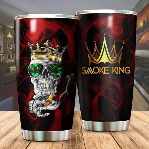 Smoke King Skull Stainless Steel Cup