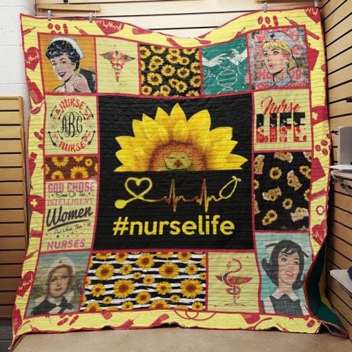 Some Of The Intelligent Women Nurse Life Quilt Blanket