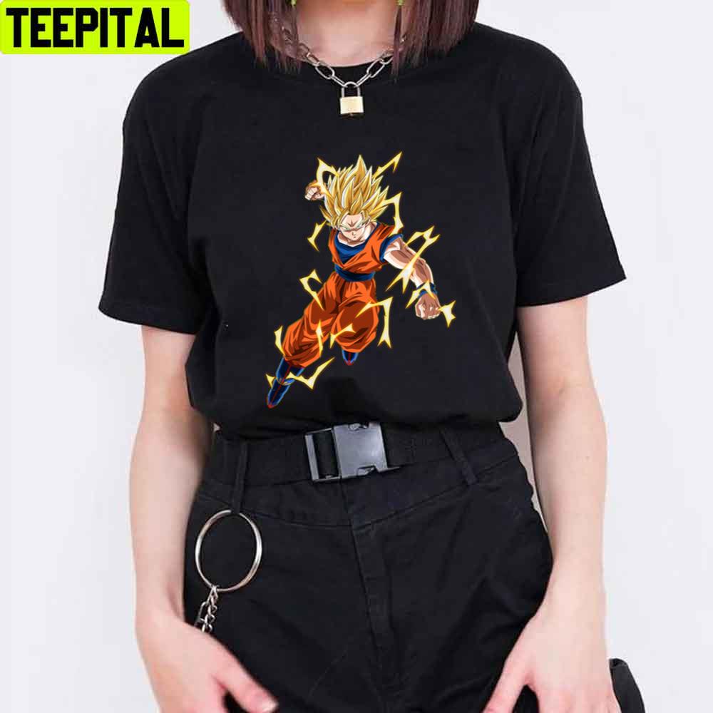 Son Goku Super Saiyan Dragon Ball Z Anime Unisex T-Shirt