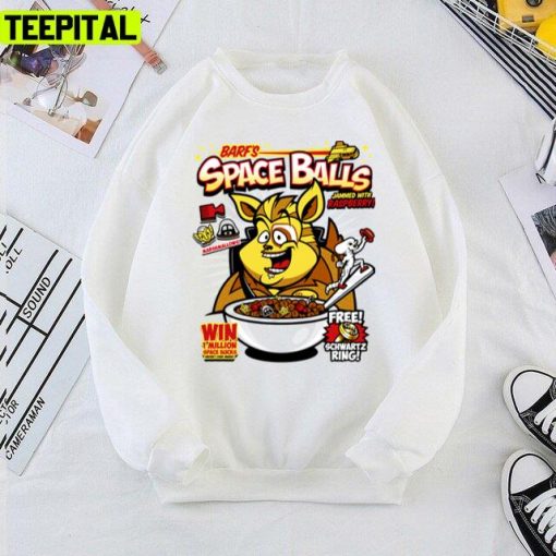 Space Balls The Cereal Retro Comic Design Unisex T-Shirt