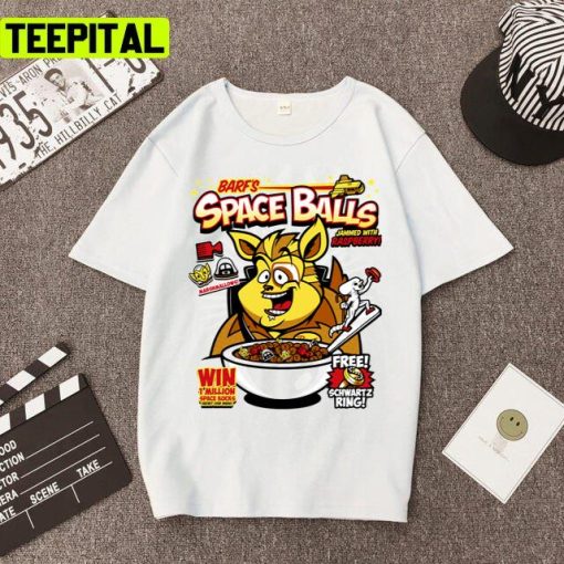 Space Balls The Cereal Retro Comic Design Unisex T-Shirt