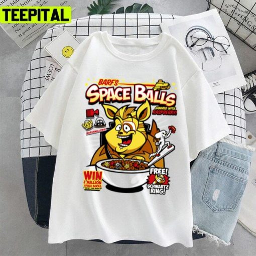 Space Balls The Cereal Retro Comic Design Unisex T-Shirt