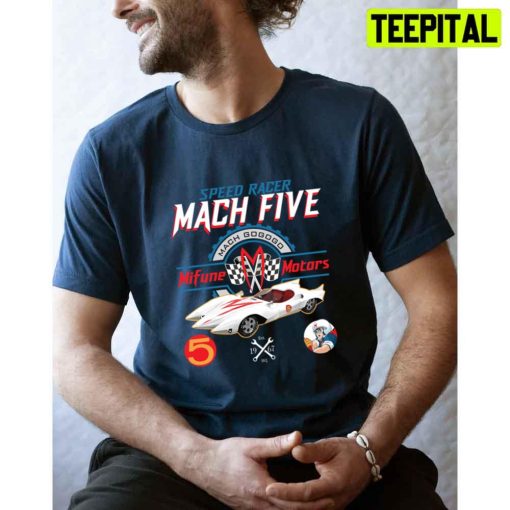 Speed Racer Mach 5 Mifune Motors Unisex T-Shirt