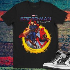 Spider Man Doctor Strange Marvel  No Way Home Vintage Unisex Gift T-Shirt