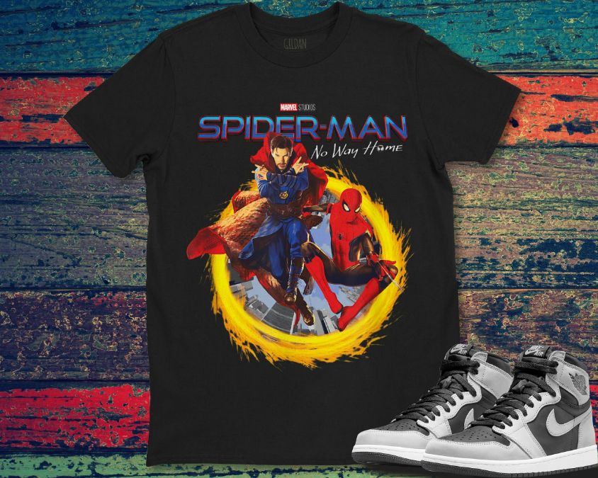 Spider Man Doctor Strange Marvel  No Way Home Vintage Unisex Gift T-Shirt