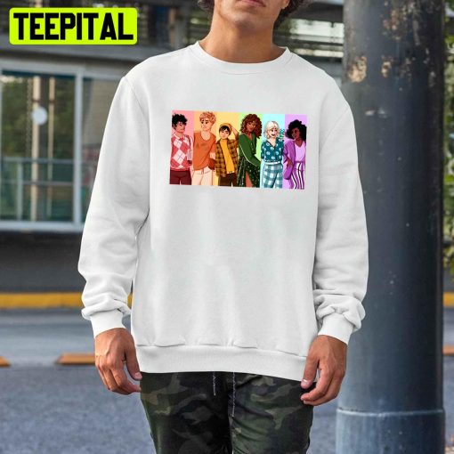 Squad But Make It Rainbow Heartstopper Unisex T-Shirt