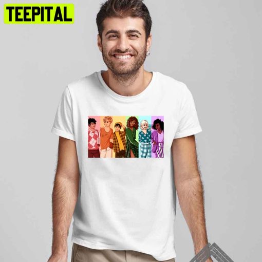 Squad But Make It Rainbow Heartstopper Unisex T-Shirt