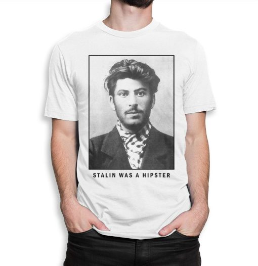 Stalin Was a Hipster Funny T-Shirt