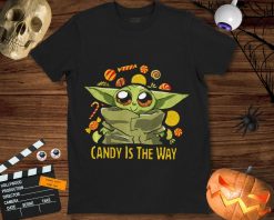 Star Wars Baby Yoda The Mandalorian Child Candy Unisex Gift T-Shirt